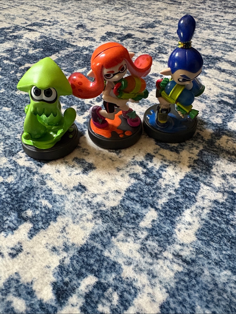 Nintendo Splatoon Inkling & Squid amiibo set